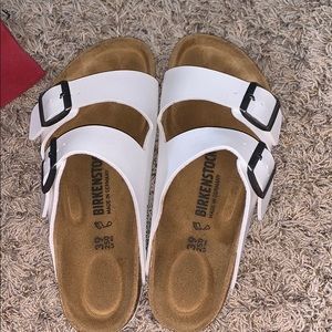 White Birkenstock size 39